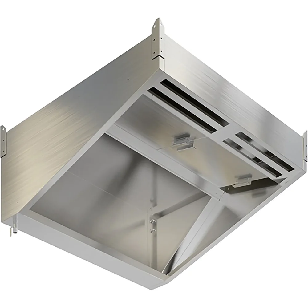 Зонт приточно-вытяжной пристенный ЗПВПУП-23/14 с подсветкой