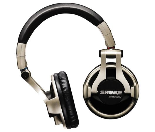 Профессиональные наушники закрытого типа Shure SRH750DJ.