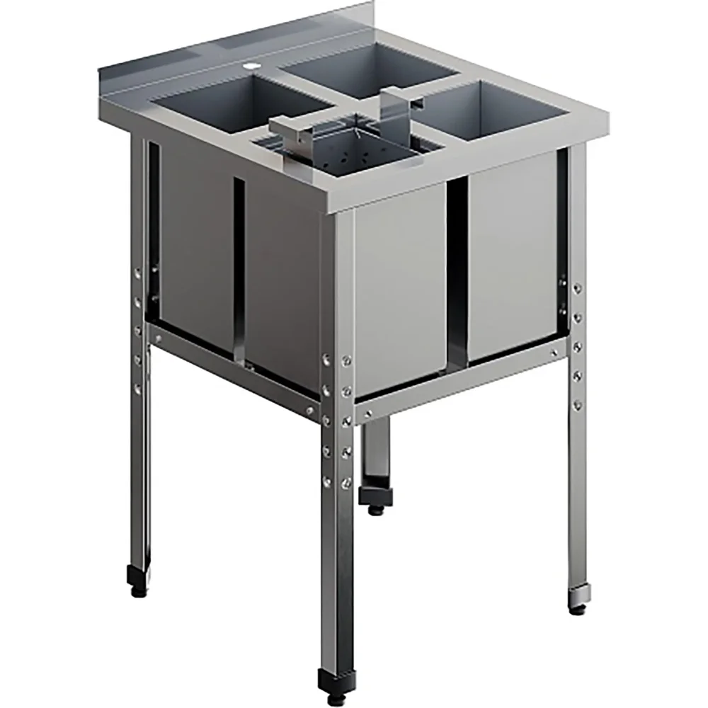 Ванна моечная сварная для мойки яиц ВМСЯ-1/6-Б-ЭН-304