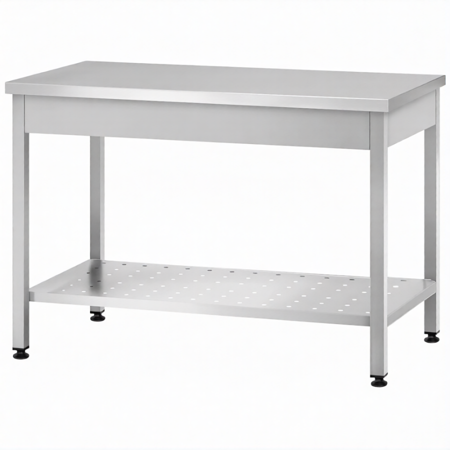 Стол производственный СПРп - 860х1000х600 «Profi Ral» (полка перфорация)