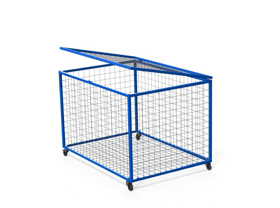 Корзина для мячей передвижная