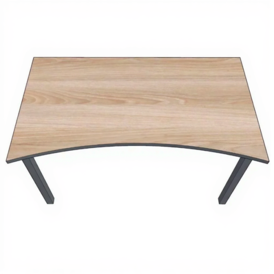 Офисный стол «НОРДЕН» с вырезом 1200x700 подстолье O 60x30 столешница 22 мм