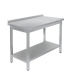 СТОЛ универсальный Luxstahl СПУ-14/7 со сплошной полкой нерж.
