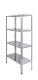 Стеллаж кухонный Luxstahl СР-1800х900х300/4 нерж