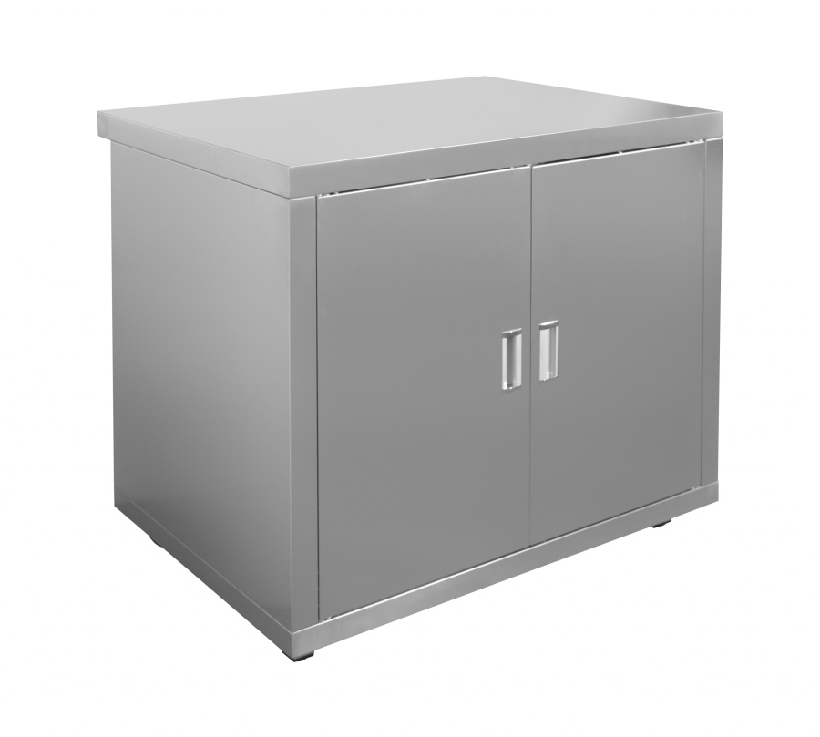 Стол-тумба универсальный  Luxstahl СТУР2-9/8 распашные двери
