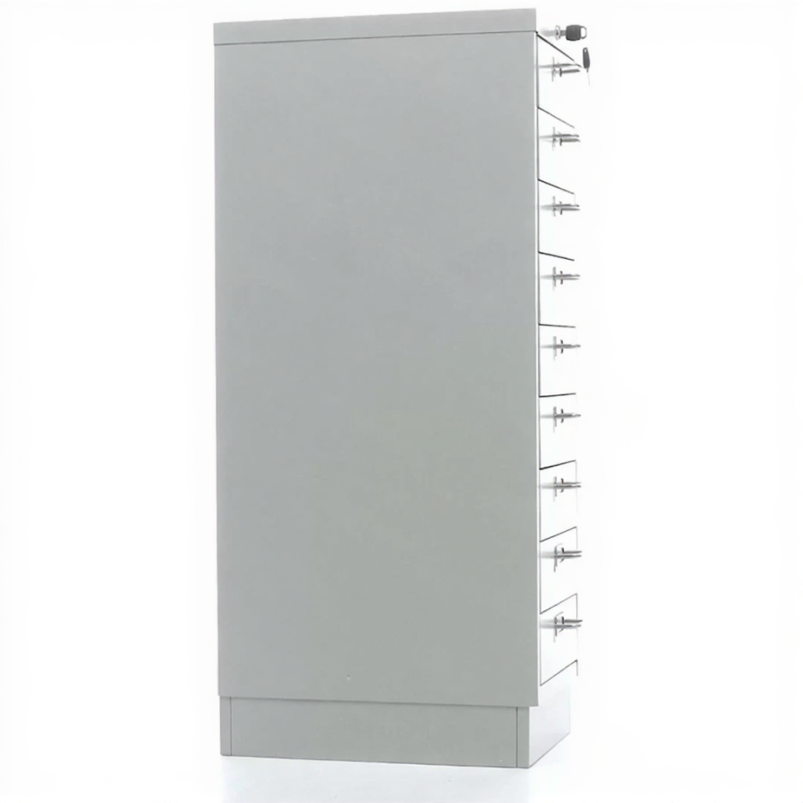 Картотечный шкаф ПРАКТИК MDC-A4/910/9