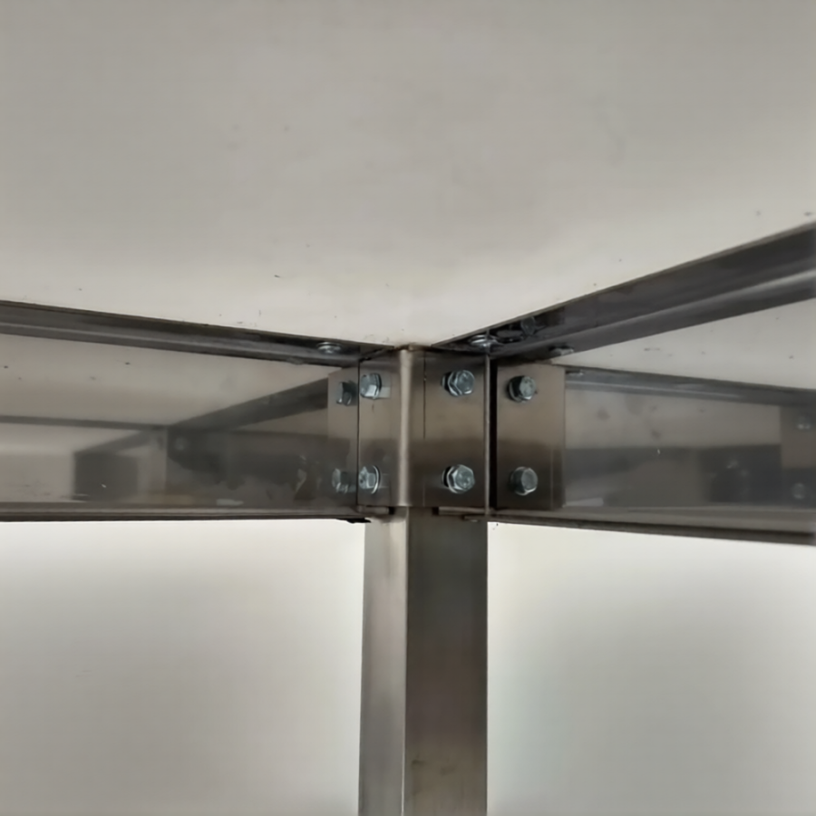 Стол производственный СПРп - 860х1200х800 «Profi Ral» (полка перфорация)