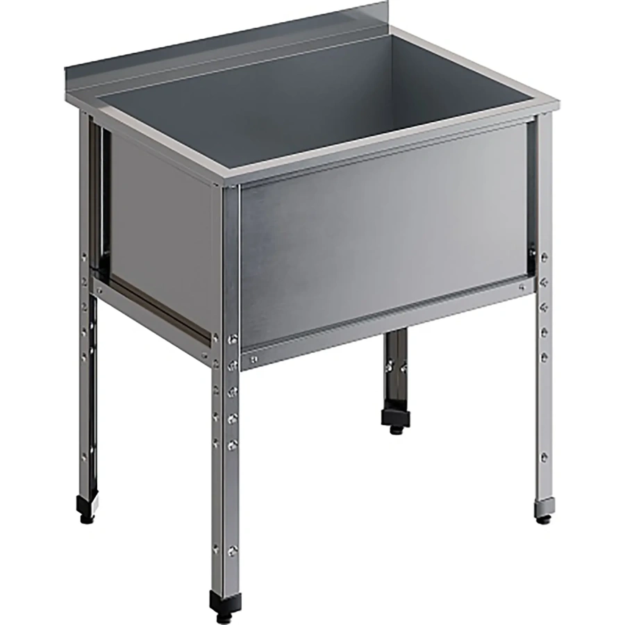 Ванна котломоечная с бортом ВМСК-1/13/7-Б-ЭН