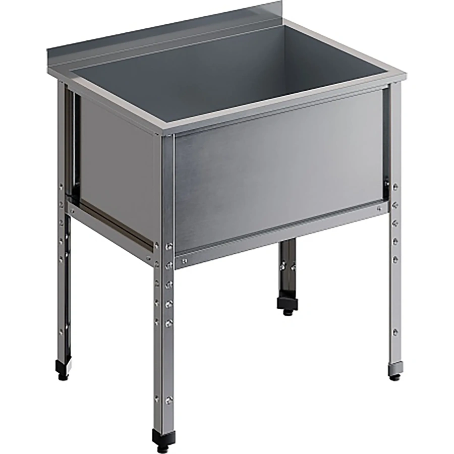 Ванна котломоечная с бортом ВМСК-1/13/7-Б-ЭН