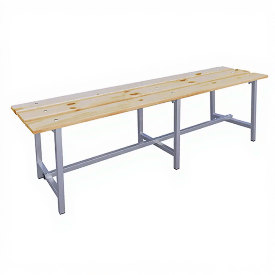 Скамейка с досками 3-х местная