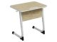 Стол 1-местный школьный 3-5 г/р "Альтер" с наклоном столешницы 0-15° СУ.1.35.АУ-Б.Д (дуб "Бардолино", м/к белый)