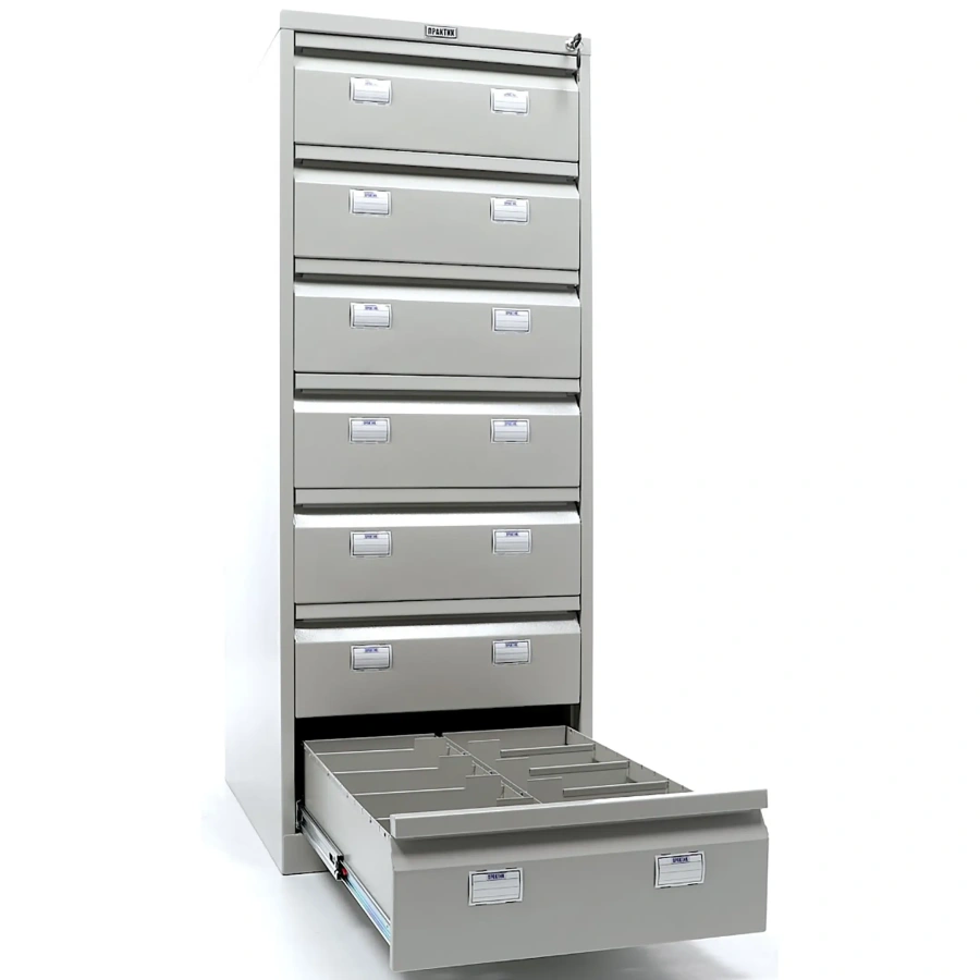 Картотечный шкаф ПРАКТИК AFC-07C