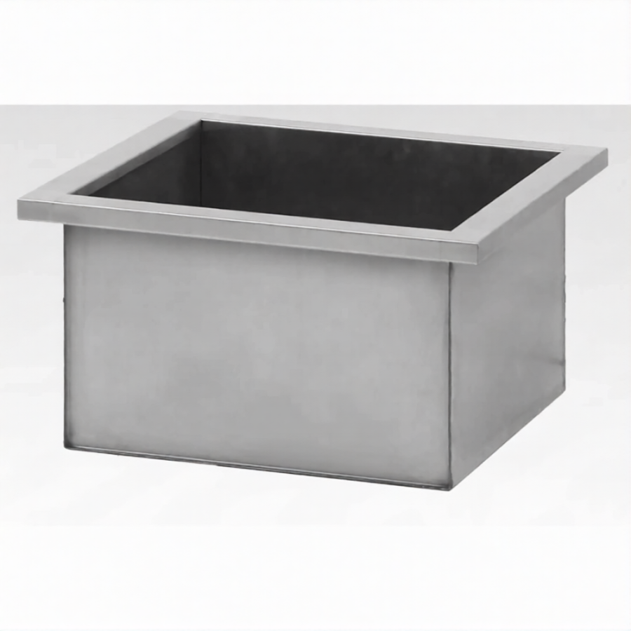 Ванна моечная ВМСн 1010 (860х1010х530)  1 м/о 350х910х430 (ножка проф., тр. 40х40)